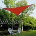 Cool Area Triangle 9 Feet 10 Inches Durable Sun Shade Sail with Stainless Steel Hardware Kit, UV Block Fabric Patio Shade Sail in Color Graphite   565564056